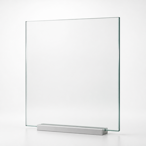 แผ่นกระจกใสพิเศษ โลหะเหล็กต่ำ แบบเรียบ ขอบขัดเงา - Product Image 5