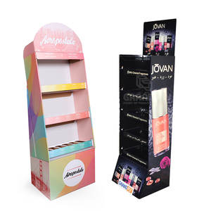 Tùy chỉnh bán lẻ các tông Sàn Mỹ phẩm hiển thị đứng Rack đơn vị cho mỹ phẩm trang điểm - Product Image 2