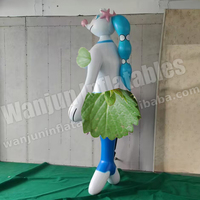 Wanjun personnalisé 2.5 m Pvc gonflable Animal piscine jouet gonflable Sexy fille avec SPH pour piscine