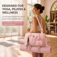 Tas Duffel Yoga Pilates untuk Perjalanan Grosir OEM