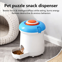 Distributeur interactif de friandises pour animaux de compagnie, qualité alimentaire, facile à nettoyer, certifié CE FC RoHS, avec friandises d'entraînement, OEM ODM, approvisionnement en gros