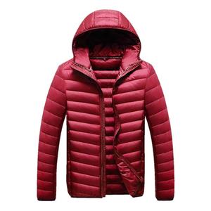 Custom Men's <b>Down</b> <b>Jacket</b> Lightweight <b>Duck</b> <b>Down</b> Filled Windproof Quilted Formal Style Zipper Closure Waterproof Coat - Product Image 6