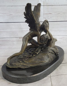 Personalizar jardín resina artesanías decoración Shabby Chic Sexy desnudo bronce San Valentín Cupido <span class=keywords><strong>Eros</strong></span> estatua arte Vintage <span class=keywords><strong>escultura</strong></span> - Product Image 3