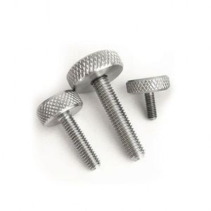 Tornillo Personalizado de Acero al Carbono CNC, Cabeza Redonda Moleteada, Rosca Fina Clase 8, Acabado Liso, Métrico/Pulgadas - Product Image 2