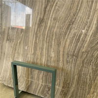 Carreau plat en marbre gris du maroc au design moderne fantaisie 450x450 porcelaine aiguisée dégringolée pour salle de bain villa hôtel sol poli