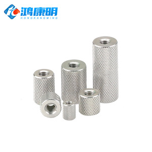 Tuerca moleteada Hongkangming M3-M10 de acero inoxidable métrica, mecanizada por CNC, Grado A, para soporte de conexión - Product Image 2