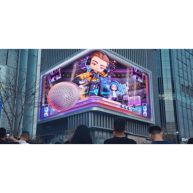 P2.5 Outdoor Waterproof 3D LED Video Wall Full Color HD Advertising Billboard Screen