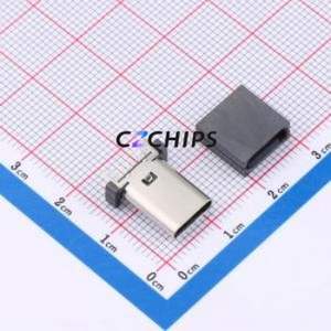 HC-TYPE-C-16P-LC01A USB Connector Through hole Component (THT) Connector Type-C Female Through Hole 16P - Product Image 1