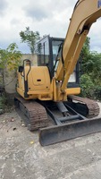 Excavatrice d'occasion Komatsu PC56-7, mini-excavatrice hydraulique sur chenilles de 5,6 tonnes, en excellent état, à vendre