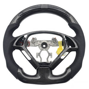 Volante Deportivo de Fibra de Carbono y Cuero para <span class=keywords><strong>Infiniti</strong></span> G37s G25 G37 <span class=keywords><strong>G35</strong></span> Coupé 2009-2013 - Product Image 3