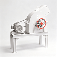 Concasseur à marteaux, broyeur à marteaux 1-3t/h 5.5kW, concasseur de roche, mini-concasseur, machine de concassage de pierres pour calcaire, charbon, minerai PC200x300