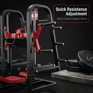 โรงงานผลิตอุปกรณ์ออกกำลังกายแบบ Leg Press สำหรับขายส่งเชิงพาณิชย์ ราคาโรงงาน MOQ ต่ำ รับผลิตตามสั่ง สำหรับยิม ฟิตเนสคลับ และผู้ฝึกฟื้นฟูสมรรถภาพ - Product Image 4
