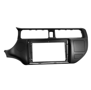 Telaio per Fascia Radio Audio 2Din per auto per <span class=keywords><strong>KIA</strong></span> <span class=keywords><strong>RIO</strong></span> 2012 Kit telaio per pannello di montaggio per cruscotto Stereo da 9 pollici - Product Image 2