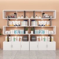 Meuble de rangement en bois très vendu, étagère, présentoir pour salon de beauté, salon de coiffure, divers salons de barbiers, salle de sport, chambre à coucher, salle à manger, salle de bain