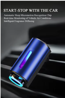 Diffuseur de parfum de luxe pour voiture M80 MAONOAL, USB portable, éclairage d'ambiance, huile essentielle, désodorisant, clip de ventilation, marque privée, pour voiture
