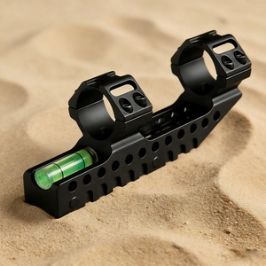 Support de lunette cantilever BANGBANG, support de lunette pour tube de 30 mm avec calibration horizontale, hauteur centrale de 1,4 po (noir) - Product Image 2