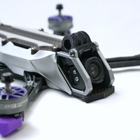 Châssis de drone de course en fibre de carbone PXRC 5 pouces FPV X Frame – Châssis de remplacement durable pour Freestyle – Vol stable à haute vitesse PX5