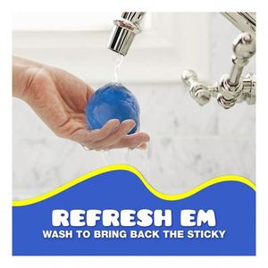 Premium Polyurethane Foam & Silicone Squishy <b>Ball</b> for 5 to 7 Years Stress Relief Sensory Play Slow Rising Toy - Product Image 2