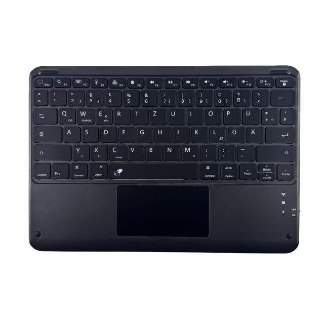 New Wireless Keyboard Touchpad Numeric Keypad Ultra-Thin Design USB Type-C RGB Backlit for /iOS/Android 12.9-Inch Tablets