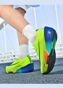 Zapatillas Deportivas de Malla Tejida de Moda al por Mayor, Antideslizantes, con Plataforma para Aumentar la Altura, Suela de Plataforma, Diseño Informal para Hombre - Product Image 2