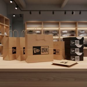 Bolsa de Regalo de Papel Negro de Lujo al por Mayor con Asas, Logotipo Personalizado Impreso, Material Ecológico y Duradero para Promoción de Marca - Product Image 2