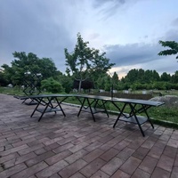Table tactique robuste à hauteur réglable, pliable, avec pieds en acier au carbone, pour le tir en plein air, les pique-niques