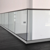 Système de garde-corps moderne en aluminium, balustrade, main courante pour balcon, escaliers, hôtel et villa, en fer, aluminium, PVC pour terrasses
