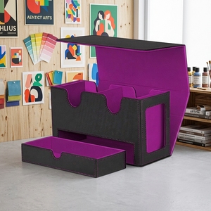 Porte-cartes personnalisable en cuir PU imperméable, résistant à l'abrasion, léger, boîte de couleur pour 6 joueurs <span class=keywords><strong>Yu</strong></span>-<span class=keywords><strong>Gi</strong></span>-<span class=keywords><strong>Oh</strong></span> Magic Gathering - Product Image 5