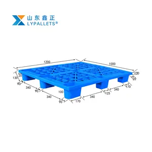 Lypallets 2024 Hot Sale Euro 1 Layer Pallet Nested Plastic Pallets For Shipping LYPALLETS Plastic Pallets For Light Cargoes