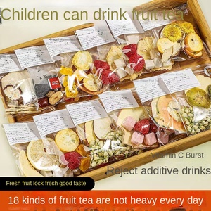 Premium Handmade 18 Kinds Fruit <strong>Tea</strong> Variety Pack with Grapefruit Kumquat &amp; More Bagged <strong>Slimming</strong> <strong>Tea</strong> in 20g Bags - Product Image 5