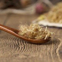 Thé aux fleurs naturelles de qualité supérieure He Huan Hua, fleurs d'albizia en soie rose séchées pour tisane