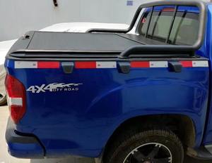 Couvre-<span class=keywords><strong>coffre</strong></span> de voiture, couvre-caisse de camionnette pour Toyota Tacoma Tundra Hilux Revo Vigo TRD Rocco Land Cruiser LC79, <span class=keywords><strong>volet</strong></span> <span class=keywords><strong>roulant</strong></span> rétractable - Product Image 3