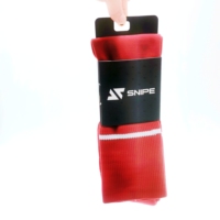Étiquette suspendue en carton plié avec logo personnalisé, pelliculage mat et papier couché, pour emballage de chaussettes, chaussures, sous-vêtements, vêtements et fourrures