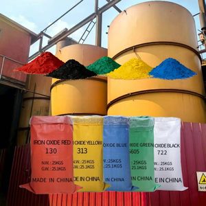 Endüstriyel Kullanıma Uygun Su Bazlı Endüstriyel Kaplamalar İçin Uygundur, İnorganik Renklendiriciler, Endüstriyel Demir Oksit Pigmentleri Fabrika Toptan Satışı - Product Image 1