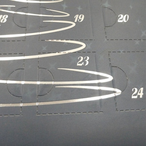 24 Tage leer leer Flat Pack Tee Advents kalender low moq - Product Image 5