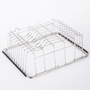 Fregadero de cocina personalizado, estante para cuencos, gabinete, elevador, estante para platos, drenaje de perforación gratis, estante de secado negro a prueba de herrumbre - Product Image 3