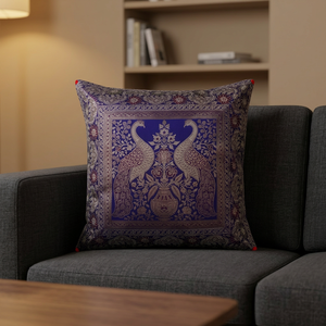 Wholesale Cushion <b>Covers</b> Indian Silk Brocade Pillow <b>Covers</b> - Product Image 3