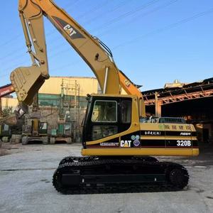 Pintura original usada CAT 320B excavadora precio razonable 320d 320dl 320d2 320c 320cl 320gc excavadora sobre orugas en stock - Product Image 3
