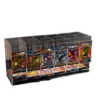 Étui de présentation personnalisé en acrylique pour les magasins de cartes