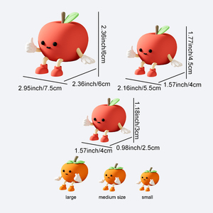 ของตกแต่งรถยนต์น่ารักนุ่มนิ่มแบบขายส่ง UFORU ของสะสมตุ๊กตาตั้งโต๊ะมาสคอต PVC แบบกำหนดเอง ของขวัญของเล่นส่งเสริมการขาย - Product Image 4