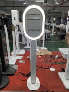 Anında Fotoğraf Kabini Fotoğraf Kabini Standı <span class=keywords><strong>Ipad</strong></span> Fotoğraf Kabini Parti Malzemeleri <span class=keywords><strong>Ipad</strong></span> için Taşınabilir Oval <span class=keywords><strong>Ipad</strong></span> Fotoğraf Kabini Uçuş Çantası ile - Product Image 2