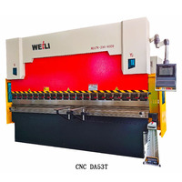 Prensa Plegadora Hidráulica CNC Totalmente Automática We67k para el Procesamiento de Acero Inoxidable y Aluminio, Marca TONGWEI