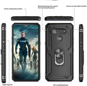 LeYi moda color mezclado TPU PC duro trasero híbrido funda de teléfono para <span class=keywords><strong>LG</strong></span> K51 Stylo <span class=keywords><strong>6</strong></span> K50s K40s <span class=keywords><strong>Aristo</strong></span> <span class=keywords><strong>6</strong></span> - Product Image 2