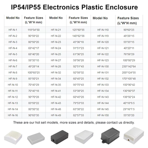 Dụng cụ nhựa trường hợp ABS điện tử dự án Hộp nhà ở DIY Thùng PCB board Outlet điều khiển Hộp nối - Product Image 5