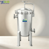 Peralatan Pemisah Cairan Padat CE Stainless Steel 304 316 Multi Bag Filter Housing untuk Filtrasi Tinta, Pewarna, Cat, Pelapis, dan Pernis