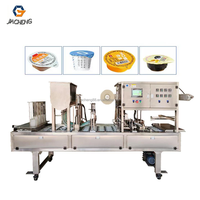 Machine de remplissage et de scellage entièrement automatique pour viande fraîche, légumes, yaourt, traiteur, en-cas