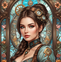 Panel Decorativo de Vidrio Artístico, Diseño Personalizado con Figuras y Retratos, para Hoteles, Estilo Europeo, Moderno y Duradero