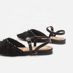 Ladies Elegant Summer Low Heel <b>Sandals</b> Women Casual Daily Wear Flat <b>Sandal</b> Shoes - Product Image 6