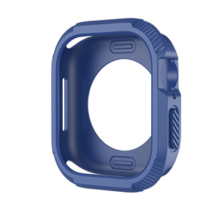 La más <span class=keywords><strong>nueva</strong></span> funda de silicona deportiva a prueba de golpes para <span class=keywords><strong>Apple</strong></span> <span class=keywords><strong>Watch</strong></span> 46mm 42mm, funda anticaída, fundas de parachoques de TPU para IWatch Series 10 - Product Image 3