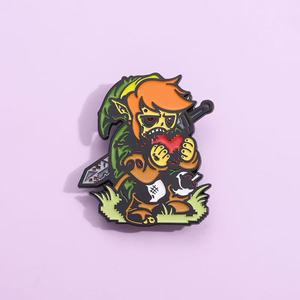 En gros, meilleures ventes : Épingles de revers en métal et badges en émail à motifs de personnages de films américains, de dessins animés et d'anime, économiques, pour vêtements - Product Image 3